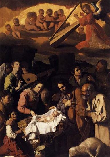 Francisco de Zurbaran The Adoration of the Shepherds oil painting picture